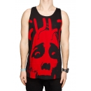 Koszulka Cult Tank Face Logo Black / Red